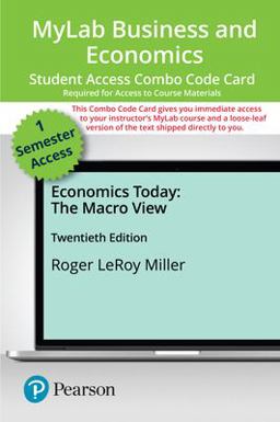 Mylab Economics with Pearson Etext -- Combo Access Card -- for Economics Today
