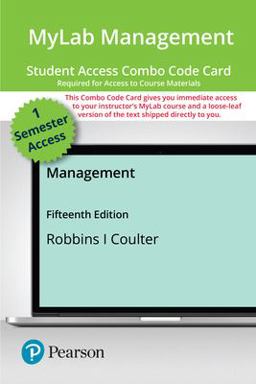 MyLab Management with Pearson EText -- Combo Access Card -- for Management