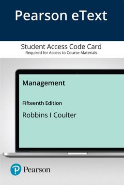 Pearson EText Management -- Access Card