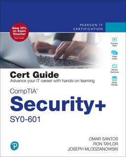 CompTIA Security+ SY0-601 Cert Guide 5th 9780136770312 Front Cover