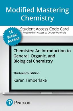 Modified Mastering Chemistry with Pearson EText -- Access Card -- for Chemistry