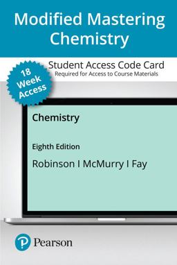 Modified Mastering Chemistry with Pearson EText -- Access Card -- for Chemistry (18-Weeks) Modified Mastering Chemistry with Pearson EText -- Access Card -- for Chemistry (18-Weeks)