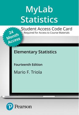 MyLab Statistics with Pearson EText -- Access Card -- for Elementary Statistics (24 Months)