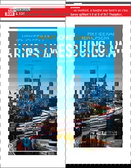 Business Law  9780136828075 Front Cover