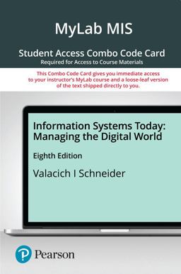 MyLab MIS with Pearson EText -- Combo Access Card -- for Information Systems Today