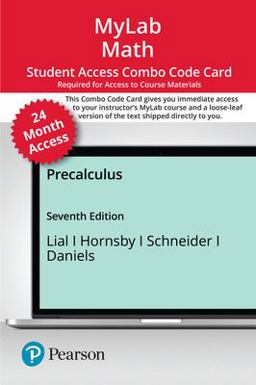MyLab Math with Pearson EText -- Combo Access Card -- for Precalculus (24 Months)