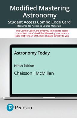 Modified Mastering Astronomy with Pearson EText -- Combo Acces Card -- for Astronomy Today