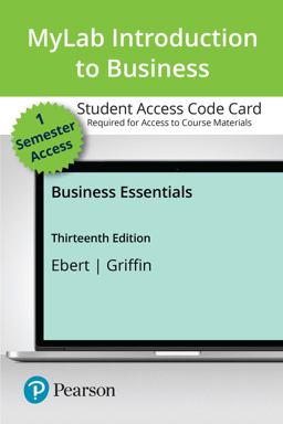 MyLab Biz with Pearson EText -- Access Card -- for Business Essentials