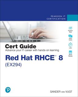 Red Hat RHCE 8 (EX294) Cert Guide  9780136872436 Front Cover