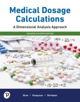 MyLab Nursing with Pearson eText Medical Dosage Calculations MyLab Nursing with Pearson eText Medical Dosage Calculations