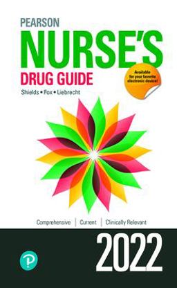 Pearson Nurse's Drug Guide 2022:  9780136896951 Front Cover