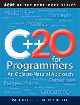 C++20 for Programmers An Objects-Natural Approach 3rd 9780136905691 Front Cover