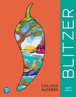 College Algebra 8th 9780136922148 Front Cover