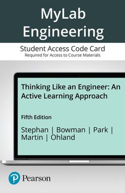 MyLab Engineering with Pearson EText -- Standalone Access Card -- for Thinking Like an Engineer