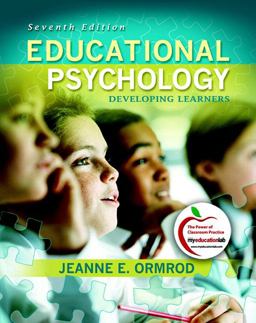 Educational Psychology Developing Learners 7th 9780137001149 Front Cover