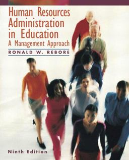 Human Resources Administration in Education A Management Approach 9th 9780137004812 Front Cover