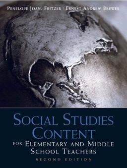 Social Studies Content for Elementary and Middle School Teachers 2nd 9780137011254 Front Cover