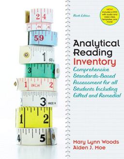 Analytical Reading Inventory Comprehensive Standards-Based Assessment for All Students Including Gifted and Remedial 9th 9780137012923 Front Cover