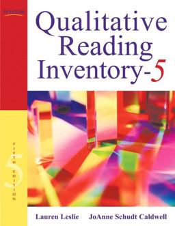 Qualitative Reading Inventory 5th 9780137019236 Front Cover