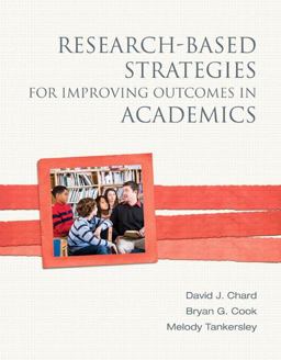 Research-Based Strategies for Improving Outcomes in Academics  9780137029907 Front Cover