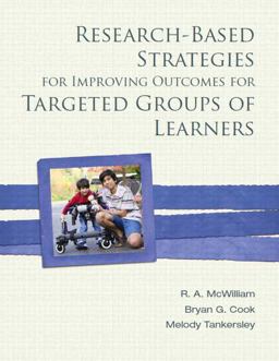 Research-Based Strategies for Improving Outcomes for Targeted Groups of Learners  9780137031337 Front Cover