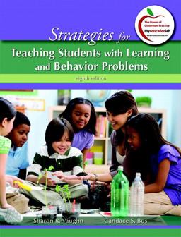 Strategies for Teaching Students with Learning and Behavior Problems 8th 9780137034673 Front Cover