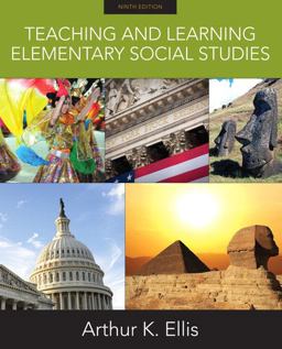 Teaching and Learning Elementary Social Studies 9th 9780137039494 Front Cover