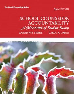 School Counselor Accountability A MEASURE of Student Success 3rd 9780137045655 Front Cover