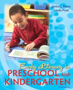 Early Literacy in Preschool and Kindergarten 3rd 9780137056989 Front Cover