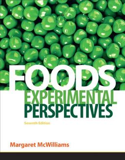 Foods Experimental Perspectives 7th 9780137079292 Front Cover