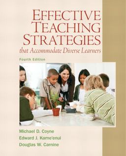 Effective Teaching Strategies That Accommodate Diverse Learners 4th 9780137084708 Front Cover