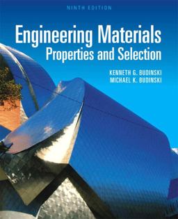 Engineering Materials Properties and Selection 9th 9780137128426 Front Cover