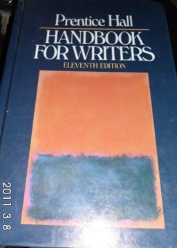 Prentice-Hall Handbook for Writers 11th 9780137160938 Front Cover