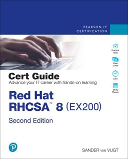Red Hat RHCSA 8 Cert Guide Ex200 2nd 9780137341627 Front Cover