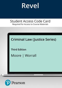 Revel for Criminal Law (Justice Series) -- Access Card
