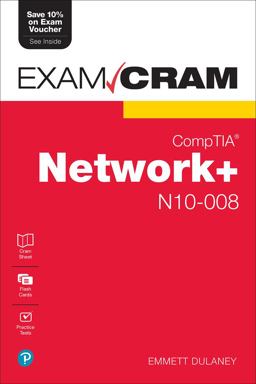 Comptia Network+ N10-008 Exam Cram:  9780137375769 Front Cover