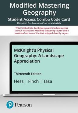 Modified Mastering Geography with Pearson EText -- Combo Access Card -- for Mcknight's Physical Geography Modified Mastering Geography with Pearson EText -- Combo Access Card -- for Mcknight's Physical Geography