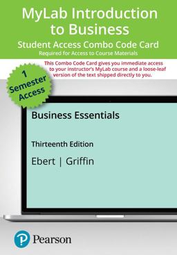 MyLab Biz with Pearson EText -- Combo Access Card -- for Business Essentials