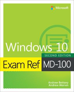 Exam Ref MD-100 Windows 10 2nd 9780137472192 Front Cover