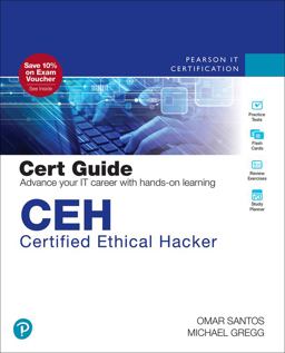 CEH Certified Ethical Hacker Cert Guide 4th 9780137489985 Front Cover
