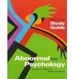 Abnormal Psychology