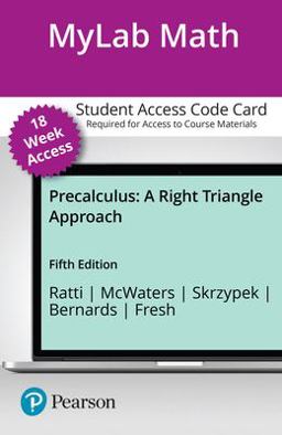 MyLab Math with Pearson EText -- 18-Week Access Card -- for Precalculus MyLab Math with Pearson EText -- 18-Week Access Card -- for Precalculus