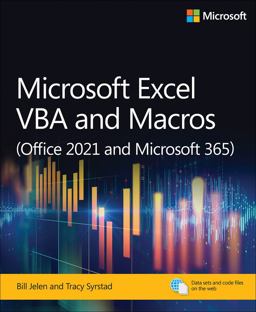 Microsoft Excel VBA and Macros (Office 2021 and Microsoft 365)  9780137521524 Front Cover