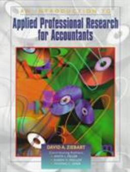 Introduction to Applied Professional Research for Accountants  9780137552337 Front Cover