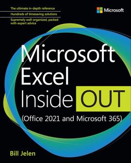 Microsoft Excel Inside Out (Office 2021 and Microsoft 365)  9780137559534 Front Cover