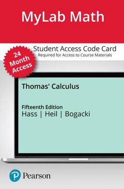 MyLab Math with Pearson EText -- 24-Month Access Card -- for Thomas' Calculus
