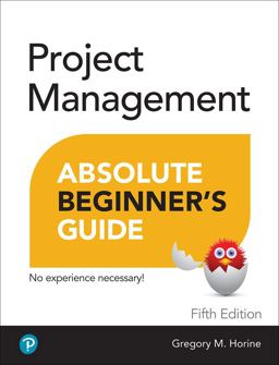 Project Management Absolute Beginner's Guide 5th 9780137646951 Front Cover