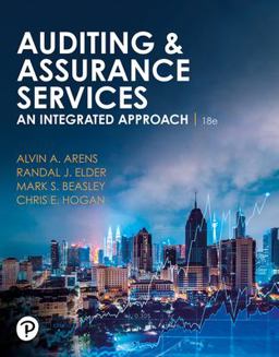 Auditing and Assurances Services An Integrated Approach  9780137879199 Front Cover