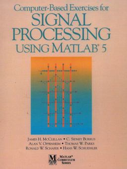 Computer-Based Exercises for Signal Processing Using Matlab 5  9780137890095 Front Cover