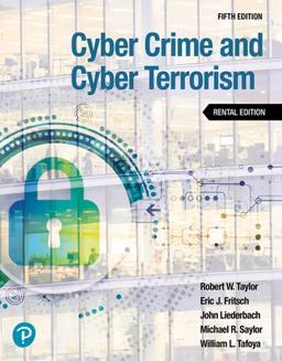 Cyber Crime and Cyber Terrorism